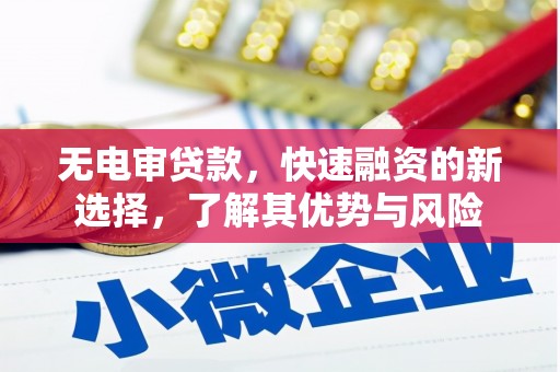 亭湖无电审贷款，快速融资的新选择，了解其优势与风险