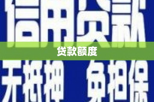 亭湖贷款额度