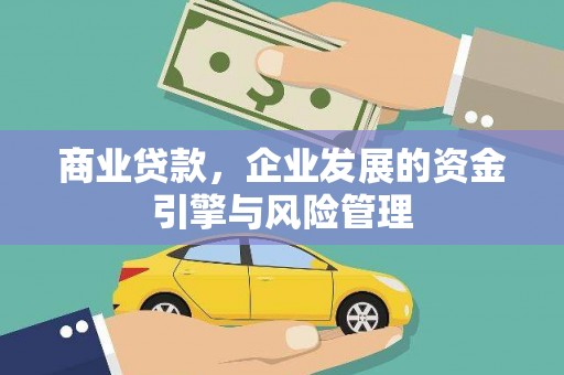 亭湖商业贷款，企业发展的资金引擎与风险管理