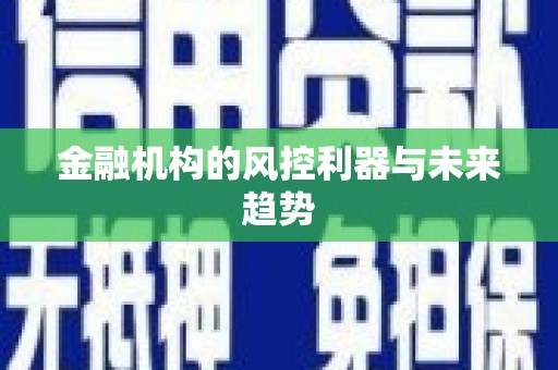 亭湖金融机构的风控利器与未来趋势