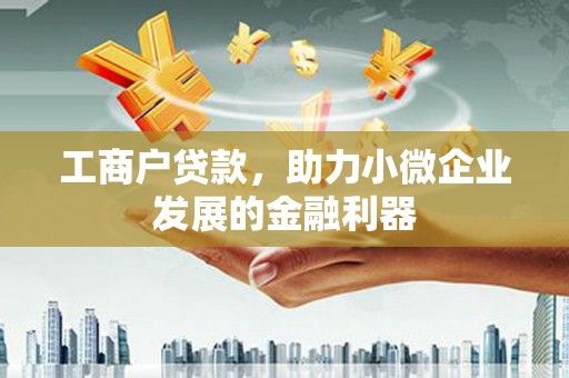亭湖工商户贷款，助力小微企业发展的金融利器