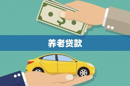 亭湖养老贷款