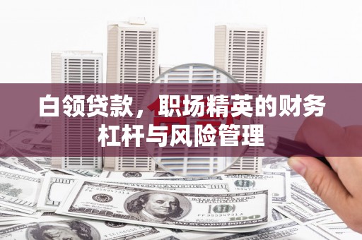 亭湖白领贷款，职场精英的财务杠杆与风险管理