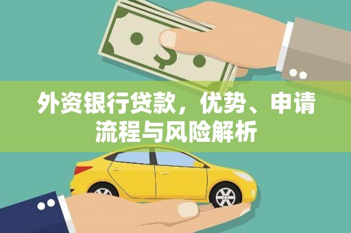 亭湖外资银行贷款，优势、申请流程与风险解析