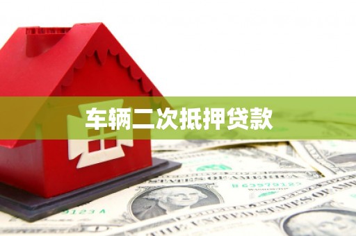 亭湖车辆二次抵押贷款
