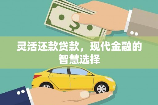 亭湖灵活还款贷款，现代金融的智慧选择