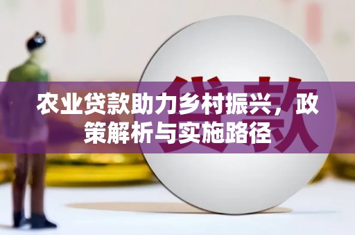 亭湖农业贷款助力乡村振兴，政策解析与实施路径