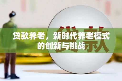 亭湖贷款养老，新时代养老模式的创新与挑战