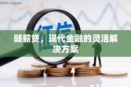 亭湖随薪贷，现代金融的灵活解决方案