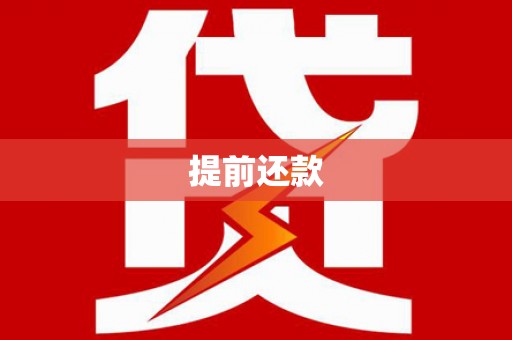 亭湖提前还款