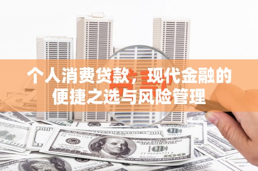 亭湖个人消费贷款，现代金融的便捷之选与风险管理