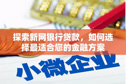 亭湖探索新网银行贷款，如何选择最适合您的金融方案