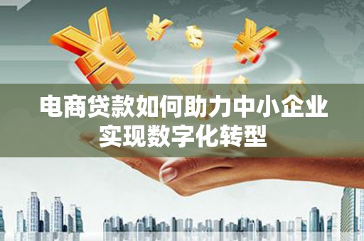 亭湖电商贷款如何助力中小企业实现数字化转型