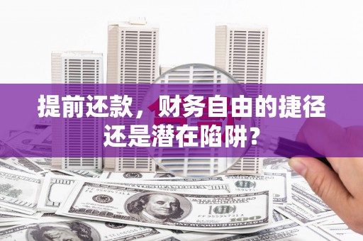 亭湖提前还款，财务自由的捷径还是潜在陷阱？