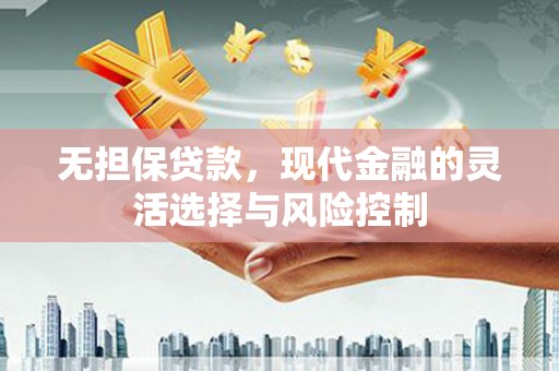 亭湖无担保贷款，现代金融的灵活选择与风险控制