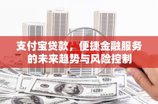 亭湖支付宝贷款，便捷金融服务的未来趋势与风险控制