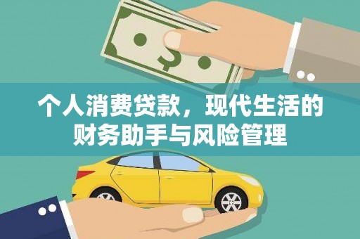 亭湖个人消费贷款，现代生活的财务助手与风险管理