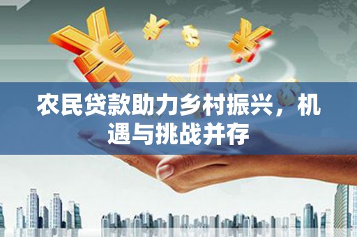 亭湖农民贷款助力乡村振兴，机遇与挑战并存