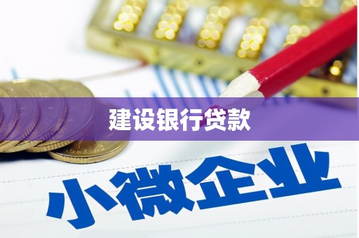 亭湖建设银行贷款