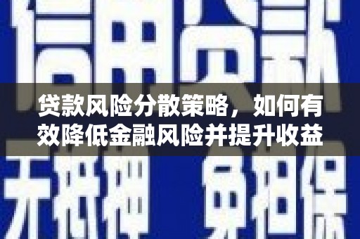 亭湖贷款风险分散策略，如何有效降低金融风险并提升收益