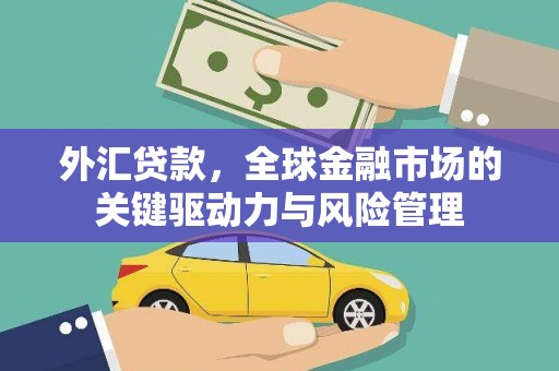 亭湖外汇贷款，全球金融市场的关键驱动力与风险管理