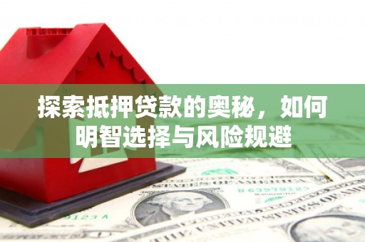 亭湖探索抵押贷款的奥秘，如何明智选择与风险规避