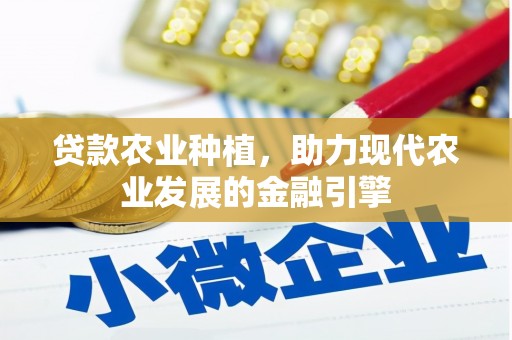亭湖贷款农业种植，助力现代农业发展的金融引擎