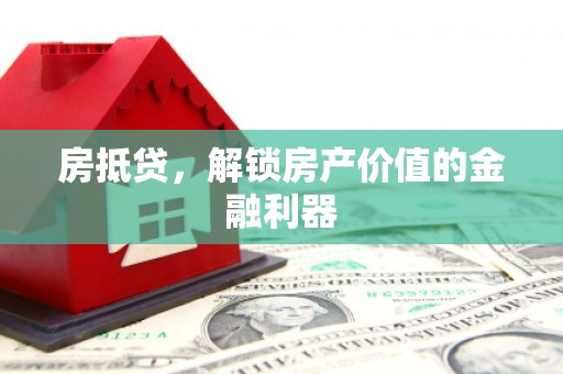 亭湖房抵贷，解锁房产价值的金融利器
