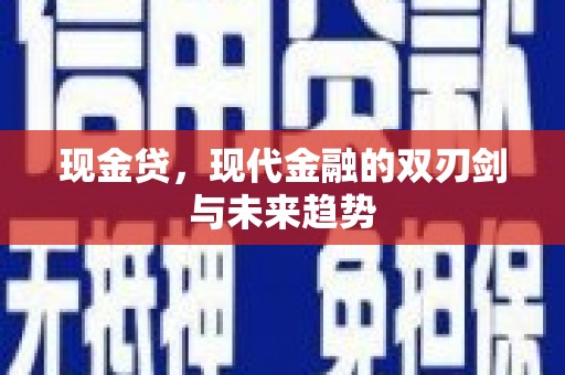 亭湖现金贷，现代金融的双刃剑与未来趋势