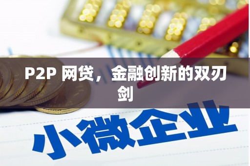 亭湖P2P 网贷，金融创新的双刃剑