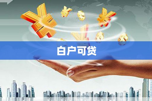 亭湖白户可贷