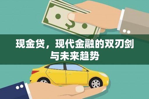 亭湖现金贷，现代金融的双刃剑与未来趋势