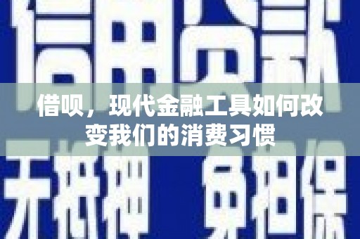 亭湖借呗，现代金融工具如何改变我们的消费习惯