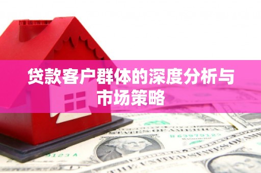亭湖贷款客户群体的深度分析与市场策略
