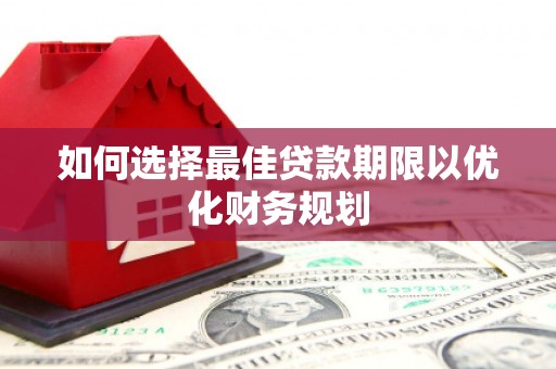 亭湖如何选择最佳贷款期限以优化财务规划