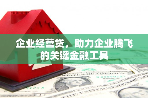 亭湖企业经营贷，助力企业腾飞的关键金融工具