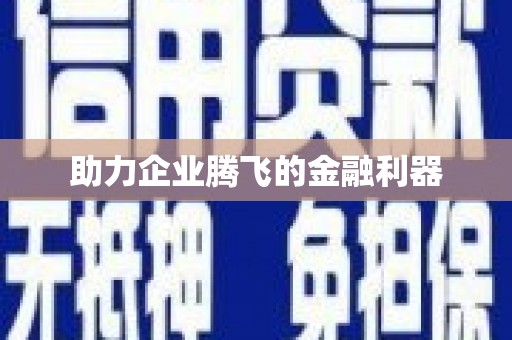 亭湖助力企业腾飞的金融利器