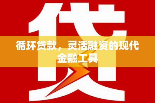 亭湖循环贷款，灵活融资的现代金融工具
