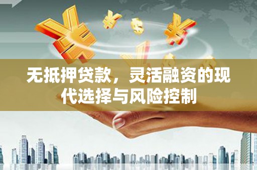 亭湖无抵押贷款，灵活融资的现代选择与风险控制