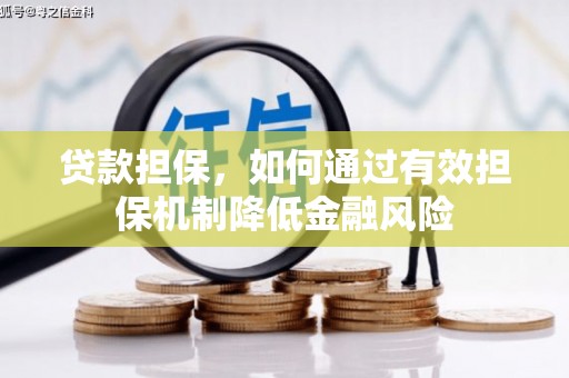 亭湖贷款担保，如何通过有效担保机制降低金融风险