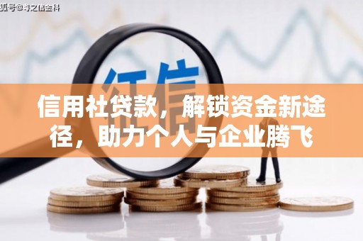 亭湖信用社贷款，解锁资金新途径，助力个人与企业腾飞