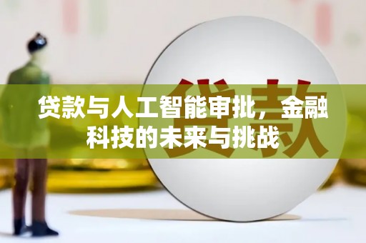 亭湖贷款与人工智能审批，金融科技的未来与挑战