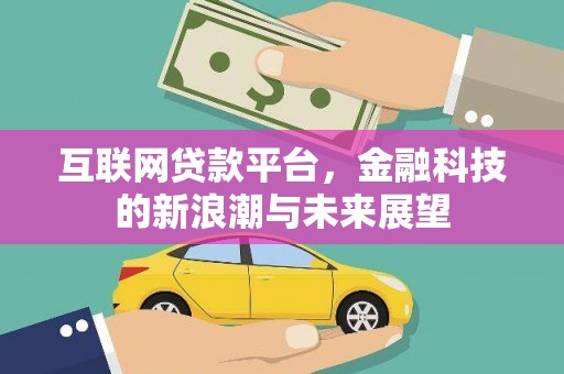 亭湖互联网贷款平台，金融科技的新浪潮与未来展望