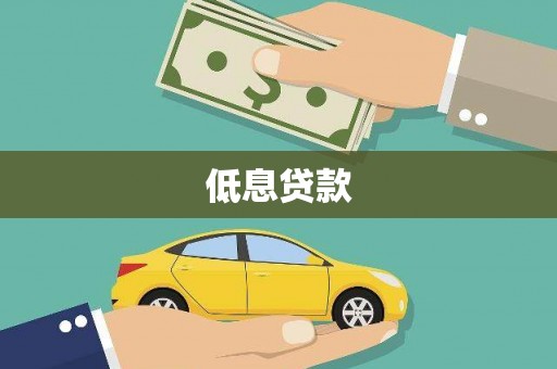 亭湖低息贷款