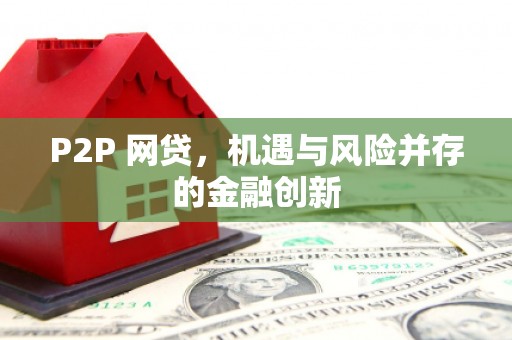 亭湖P2P 网贷，机遇与风险并存的金融创新