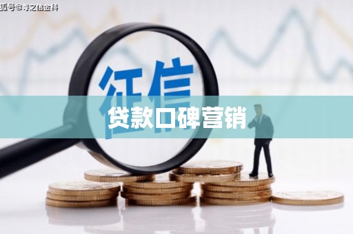 亭湖贷款口碑营销