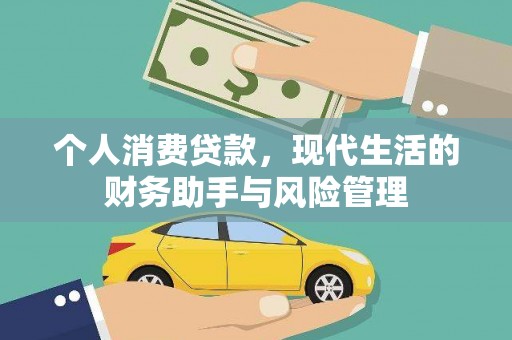 亭湖个人消费贷款，现代生活的财务助手与风险管理