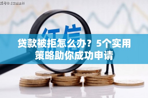 亭湖贷款被拒怎么办？5个实用策略助你成功申请