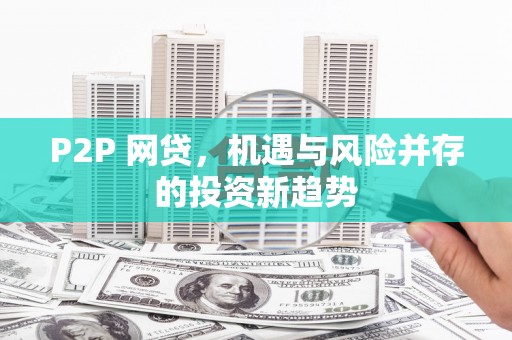 亭湖P2P 网贷，机遇与风险并存的投资新趋势