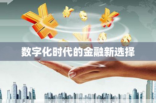 亭湖数字化时代的金融新选择